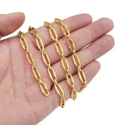 Massive combined chain link surgical steel two variants