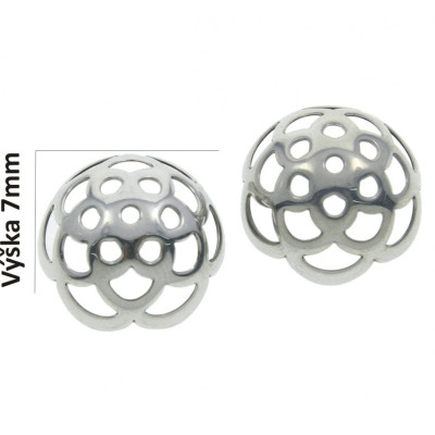 Bead cut through 15mm surgical steel