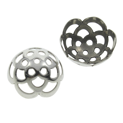 Bead cut through 15mm surgical steel