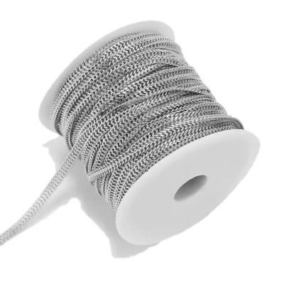 Chain link double armor surgical steel