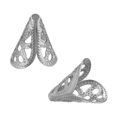 Bead cut through shaped of surgical steel