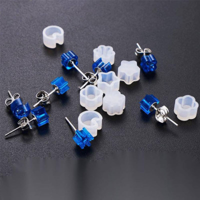 Small molds for making earrings