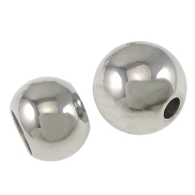 Bead 3 x 2.6 mm surgical steel, packed in 100 pcs