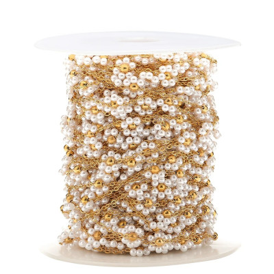 Řetízkovina s korálkovou kytičkou chirurgická ocel