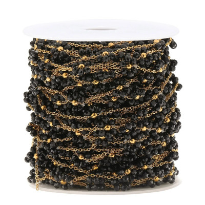 Řetízkovina s korálkovou kytičkou chirurgická ocel