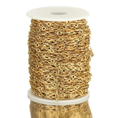 Řetízkovina s kosočtverci chirurgická ocel dvě barevné varianty