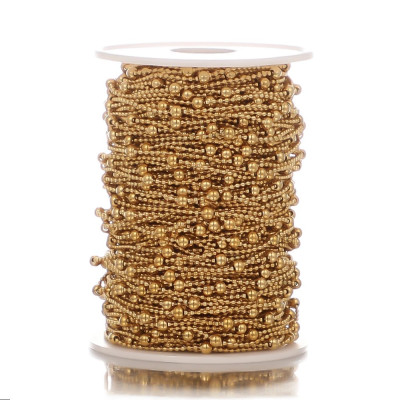 Mixed Ball Chain Fabric – 1.5 mm & 4 mm Steel 304