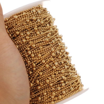 Mixed Ball Chain Fabric – 1.5 mm & 4 mm Steel 304