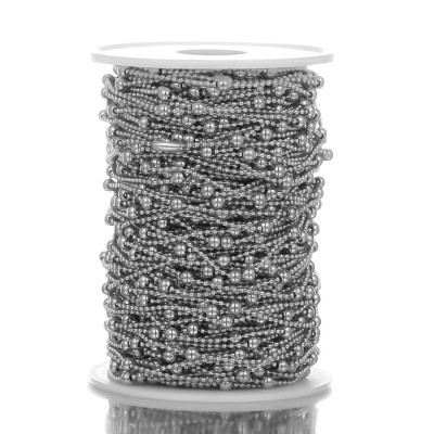 Mixed Ball Chain Fabric – 1.5 mm & 4 mm Steel 304