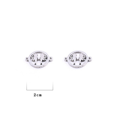 Surgical steel wheel connector