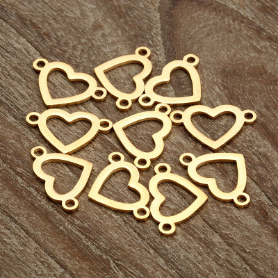 Surgical steel heart connector