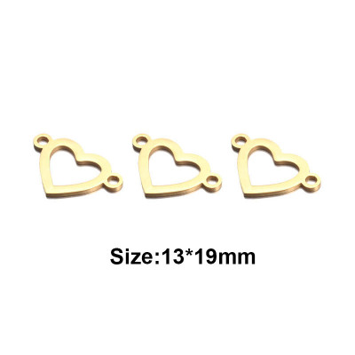 Surgical steel heart connector