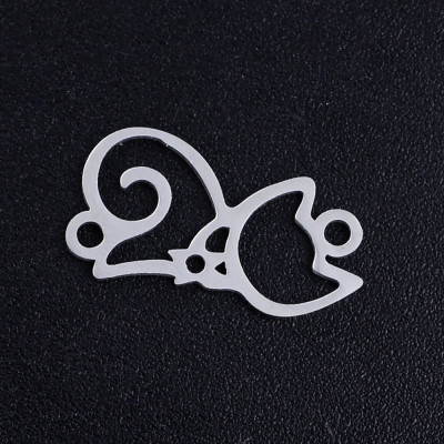 Surgical steel cat connector, two color options