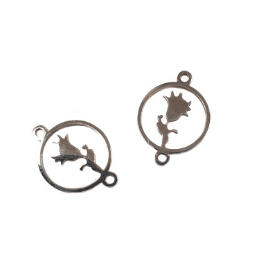 Surgical steel tulip connector