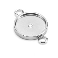 Different size bowl connector surgical steel