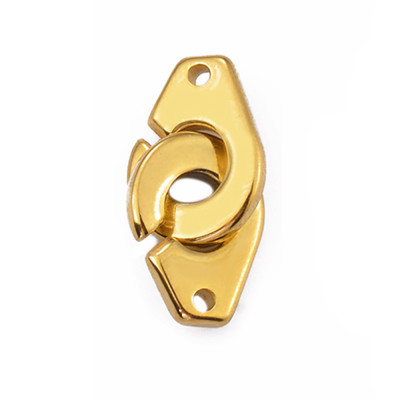 Claw connector, surgical steel, two color variants