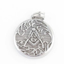 Pendant Freemasonry surgical steel