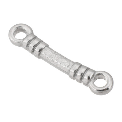 Connector solid rod made of surgical steel