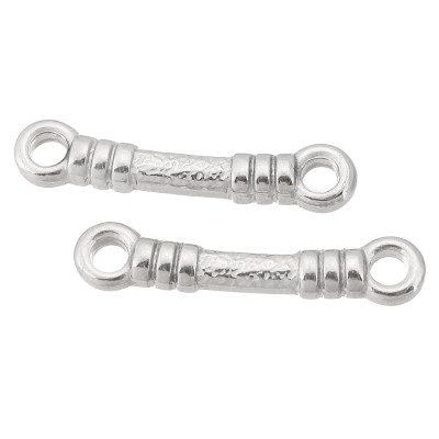 Connector solid rod made of surgical steel