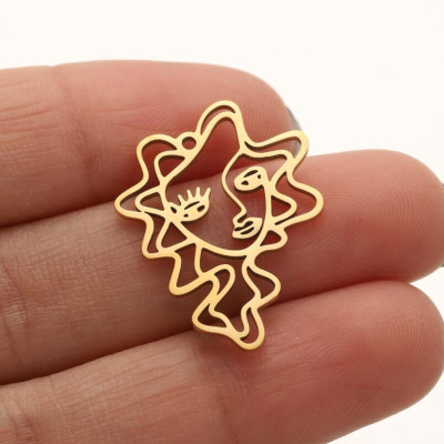 Pendant model surgical steel 3 color variants