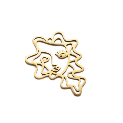 Pendant model surgical steel 3 color variants