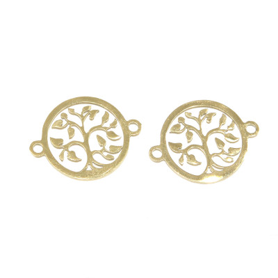 Connector tree of life 2 color variants surgical steel