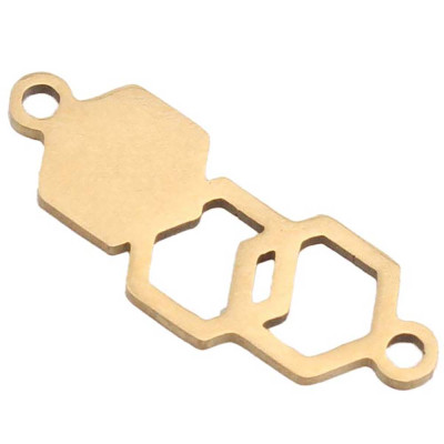 Konektor molekuly chirurgická ocel dvě varianty