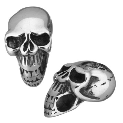 Bead massive skull surgical steel