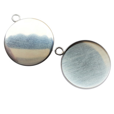 Kruhové lůžko VNITŘNÍ ČÁST 25mm z chirurgické oceli