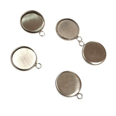 Round bed INNER PART 12mm made of surgical steel