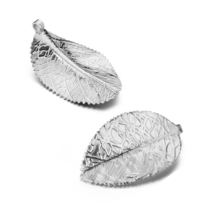 Surgical steel ticket pendant