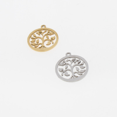 Pendant TREE OF LIFE surgical steel