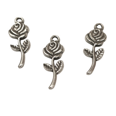 Pendant rose surgical steel