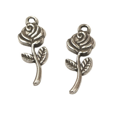 Pendant rose surgical steel