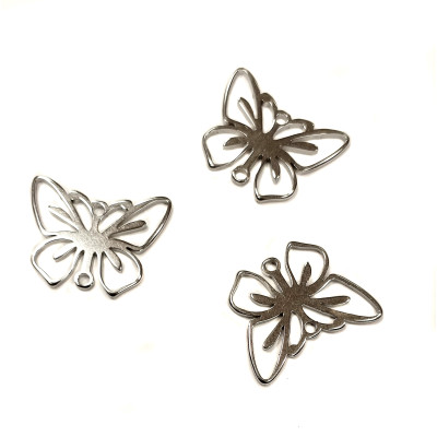 Butterfly connector surgical steel