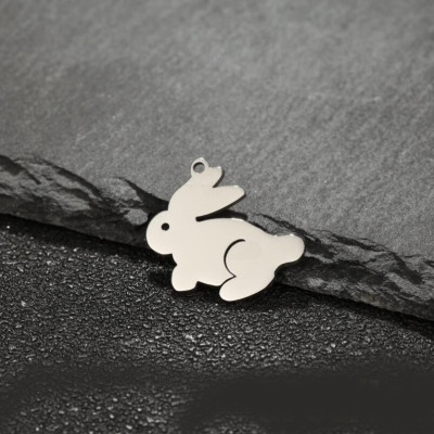 Pendant bunny surgical steel
