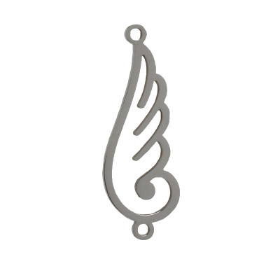 Angel wing connector surgical steel