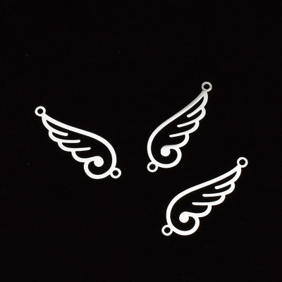 Angel wing connector surgical steel