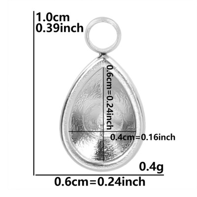 Small bed drop surgical steel