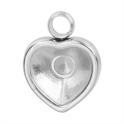 Small Heart Bed Surgical Steel