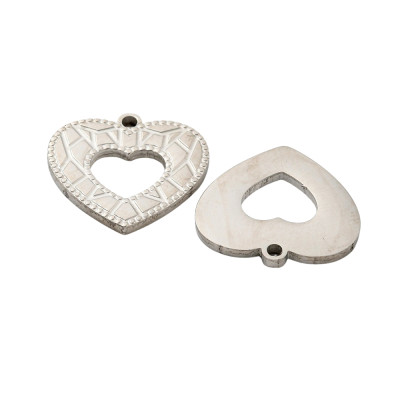 Pendant heart surgical steel