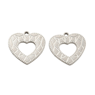 Pendant heart surgical steel