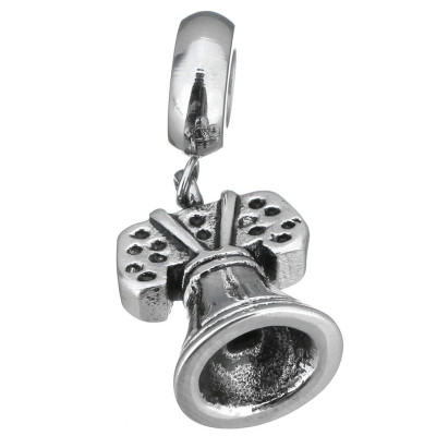 Pendant dress or bell made of surgical steel