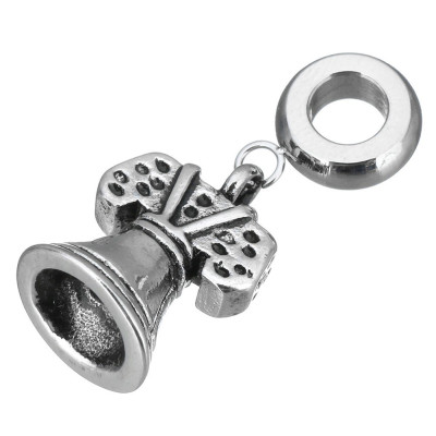 Pendant dress or bell made of surgical steel