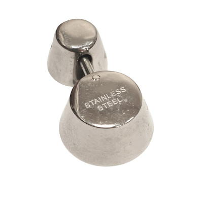 Pendant with chatons Preciosa surgical steel