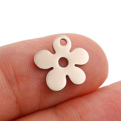 Pendant flower surgical steel