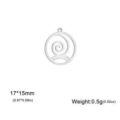 Pendant wheel tornado surgical steel