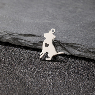 Pendant LIZARD surgical steel