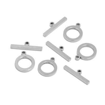 American steel clasp flat 13,5mm ring