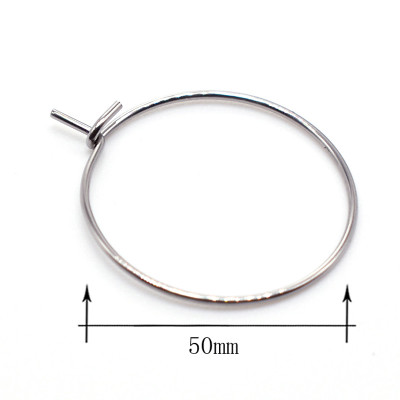 Creole rings surgical steel